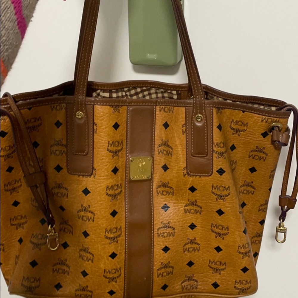 Mcm designer bag ! With clutch !